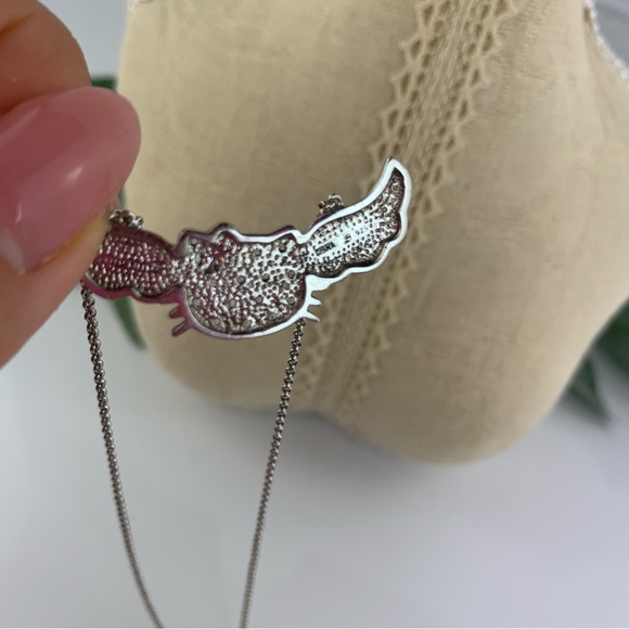 Kimora Lee Simmons Hello Kitty Angel Wings Sterling Silver Necklace Rare Y2K - Picture 9 of 15